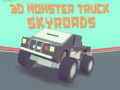 Mäng 3D Monster Truck Skyroads Internetis