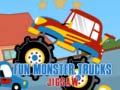 Mäng Lõbusad Monster Trucki Mõistatused Internetis