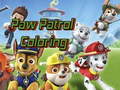 Mäng Paw Patrol Värvimine Internetis