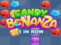 Mäng Candy Bonanza: 5 Reas Internetis