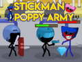 Mäng Stickman vs Poppy armee Internetis