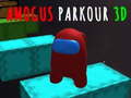 Mäng Amog Us Parkour 3D Internetis