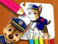 Mäng PAW Patrol Värviraamat Internetis