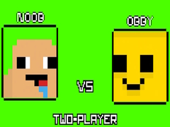 Mäng Noob vs Obby Kaks Mängijat Internetis