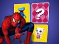 Mäng Spiderman Mälukaartide mäng Internetis