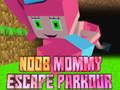 Mäng Noob Ema Põgenemine Parkour Internetis