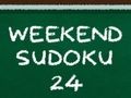 Mäng Nädala Lõpu Sudoku 24 Internetis