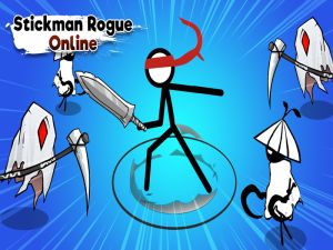 Mäng Stickman Rogue Online Internetis