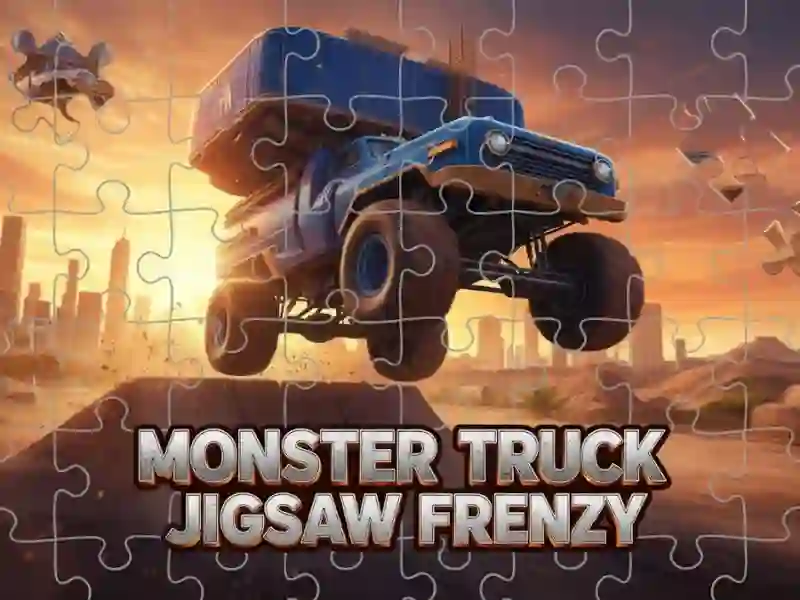Mäng Monster Truck Jigsaw Frenzy Internetis