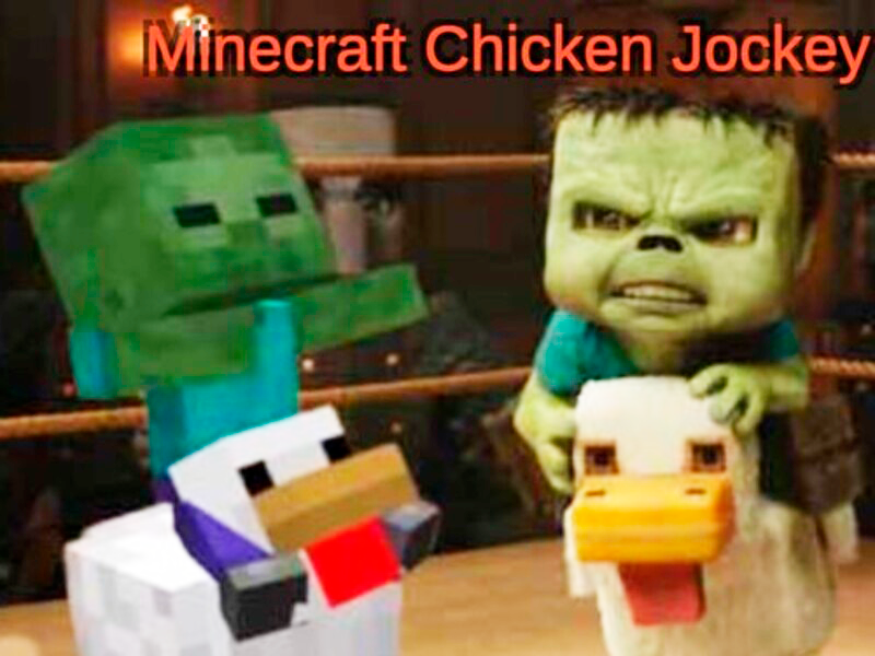 Mäng Minecrafti kana-džok Internetis