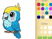 Mäng Kawaii loomade värvimisraamat Internetis