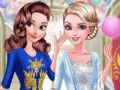 Mäng Anna ja Elsa Arendelle Ball Internetis