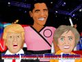 Mäng Donald Trump vs Hillary Clinton Internetis