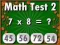 Mäng Matemaatika Test 2 Internetis