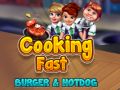 Mäng Kiire Köök: Burger ja Hotdog Internetis