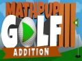 Mäng Mathpup Golf Liitmine Internetis