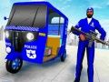 Mäng Politsei auto riksja takso Internetis