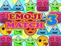 Mäng Emoji Match 3 Internetis