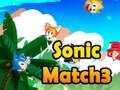 Mäng Sonic Match3 Internetis