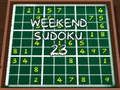 Mäng Nädala Lõpu Sudoku 23 Internetis