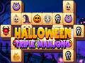 Mäng Halloween Kolmekordne Mahjong Internetis