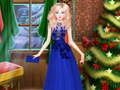 Mäng Elsa Frozen: Jõuluriided Internetis