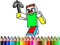 Mäng Tagasi kooli: Minecraft värvimine Internetis