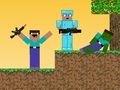 Mäng Noob vs Pro: Zombie Apokalüpsis Internetis