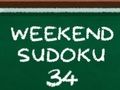 Mäng Nädalavahetuse Sudoku 34 Internetis