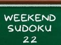 Mäng Nädala Lõpu Sudoku 22 Internetis