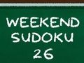 Mäng Nädala Lõpu Sudoku 26 Internetis