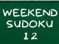 Mäng Nädala Lõpu Sudoku 12 Internetis