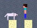 Mäng Minicraft: Steve'i ja Hunt Seiklus Internetis