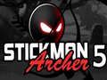 Mäng Stickman Nooleheitja 5 Internetis