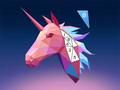 Mäng Lowpoly 3D Kunst Internetis