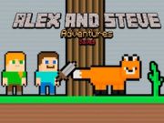 Mäng Alexi ja Steve'i seiklused: Salvestused Internetis
