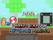 Mäng Kondiitri Kuningriik Skyblock Parkour Internetis
