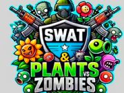 Mäng SWAT ja Taimed zombiide vastu Internetis