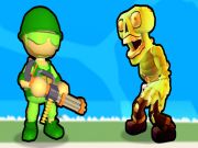Mäng Stickman zombie hävitamine Internetis