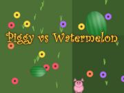 Mäng Piggy vs arbuus Internetis