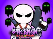Mäng Stickman Halloween jääb ellu Internetis