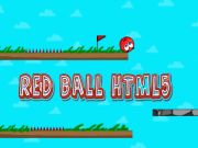 Mäng Punane pall html5 Internetis