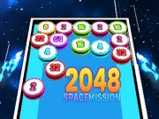 Mäng 2048 kosmosemissioon Internetis