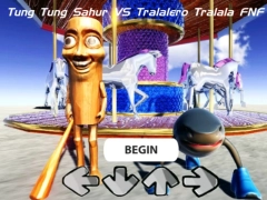 Mäng Tung Tung Sahur vs Tralalero Tralala FNF Internetis