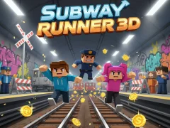 Mäng Subway Runner 3D Internetis