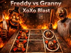 Mäng Freddy vs vanaema XoXo Blast Internetis