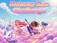 Mäng Makeup Run Challenge Internetis
