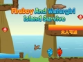 Mäng Ellujäämine Fireboy ja Watergirl saarel Internetis