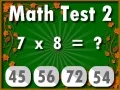 Mäng Matemaatika Test 2 Internetis