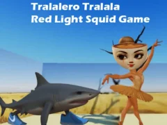 Mäng Tralalero Tralala Red Light kalmaari mäng Internetis